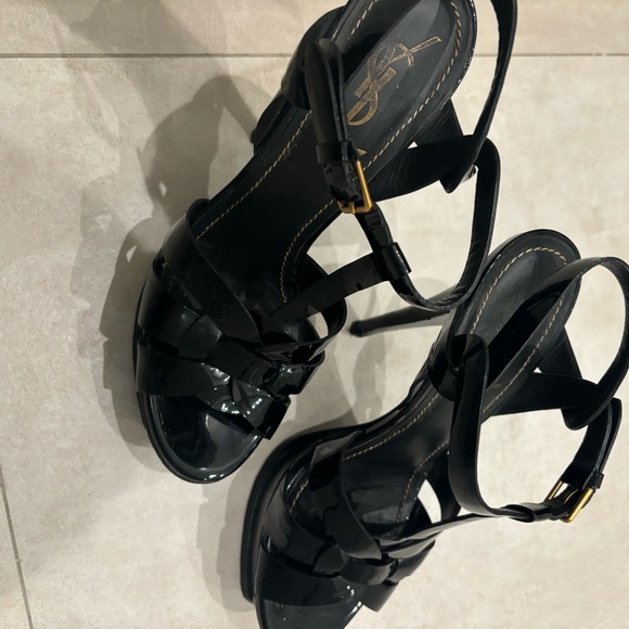 Yves Saint Laurent Black Heels - Picture 2 of 4